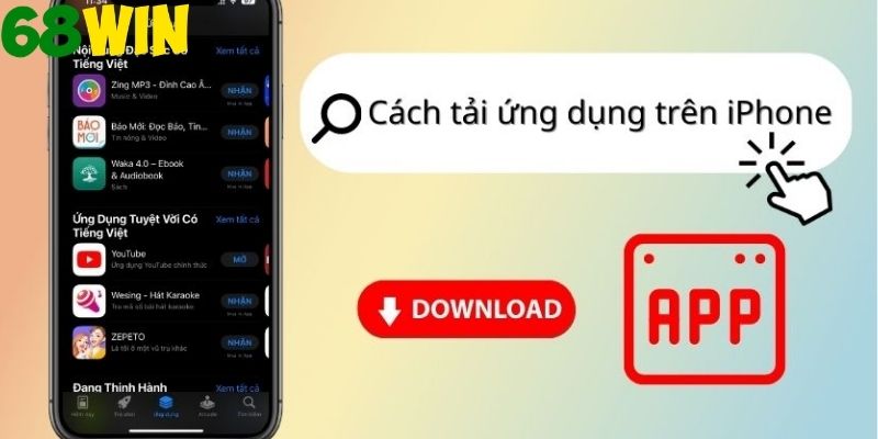 Cách tải app cho ios